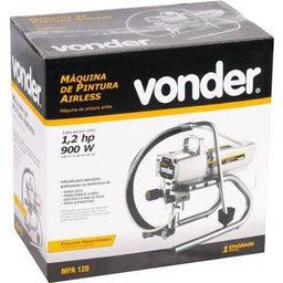 Maquina de Pintura Airless 1,2hp 3.000lbf Mono 220v Mpa 120 - 2