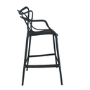 Ver imagem 4 de Banqueta Allegra Top Chairs Preta - Kit com 3