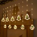 Ver imagem 1 de Cordão Led Pisca Pisca 3m Natal Globo Branco Quente 110v
