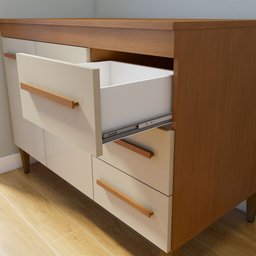 Balcão de Cozinha com Tampo 2 Portas 3 Gavetas Atenas - 7 Balcão de Cozinha com Tampo 2 Portas 3 Gavetas Atenas - 7