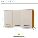 Ver imagem 4 de Armário Aéreo 3 Portas Etios