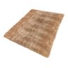 Tapete Shaggy Felpudo para Quarto Sala 200x250 Marrom Light - 7