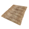 Tapete Shaggy Felpudo para Quarto Sala 200x250 Marrom Light - 2