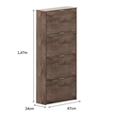 Ver mais imagens de Sapateira Organizadora 4 Portas Basculante:branco