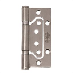 Dobradiça 884 até 25kg - 4"x3" Inox Escovado - Silvana 24pçs - 3