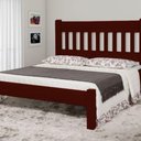 Ver imagem 1 de Cama Queen Size Imperial de Madeira Tauari Mogno