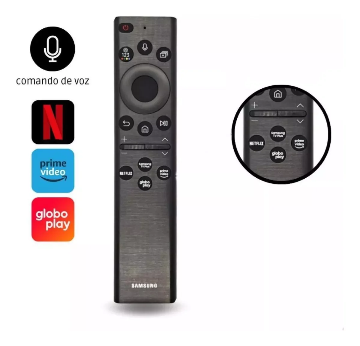 Controle Remoto Solar Original Tv Samsung Bn59-01385e - 5