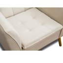 Ver imagem 6 de Poltrona Pés Palito Decorativa Sala e Quarto Aila Veludo - VS Decor