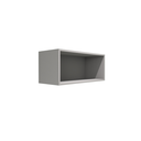 Ver imagem 1 de Nicho Decorativo Organizador Multiuso Mdf com Fundo Plancasa:cinza Cristal
