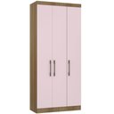Ver imagem 1 de Guarda Roupa Modulado 101,50cm 3 Portas Paris Luciane Móveis