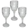 Jogo com 3 Taças Safira 270ml Bea Decor - 1