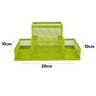 Porta Caneta Porta Treco Porta Lapis Organizador de Mesa Escritório - Verde - 5