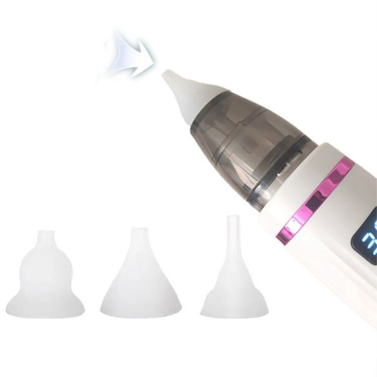 Higienizador Aspirador Nasal Elétrico USB - 7