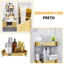 Ver imagem 6 de Suporte Duplo Alumínio Canto Porta Utensílio Multiuso