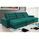 Ver imagem 1 de Sofá Coliseu Super Pillow 3,70m Verde