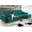 Ver imagem 2 de Sofá Coliseu Super Pillow 3,70m Verde