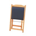 Ver imagem 2 de Conjunto Prático Mesa e 4 Cadeiras Dobrável Mel, Estofado Preto Bar-cozinha-lazer-varanda ( Redonda