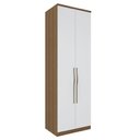 Ver imagem 1 de Guarda Roupa Modulado 02 Portas 75cm com Prateleiras 234cm