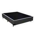 Ver imagem 4 de Cama Box Casal Colchão Gold Espuma D33 Acolchões + Box Sintético 54x138x188 Cor:Cinza
