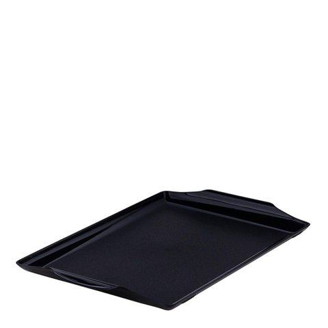 Bandeja Square Retangular 23x35 Preta em Polipropileno Linha Tropical Vem