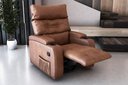 Ver imagem 5 de Poltrona Reclin/girat/balanço Mx66 Commander Corano Whisky L482- Matrix