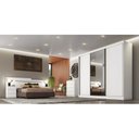 Ver imagem 5 de Guarda Roupa Casal com 1 Espelho 3 Portas 6 Gavetas Miami Novo Horizonte