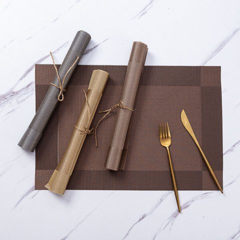 Lux Jogo Americano Sousplat 4 Peças Resistente e Sofisticado