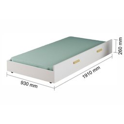 Cama Juvenil com Auxiliar Túlio Rodmóveis - 4