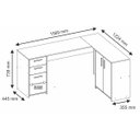 Ver imagem 5 de Mesa para Computador Office Legna Branco - MoveisAqui Notável