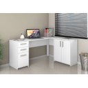Ver imagem 2 de Mesa para Computador Office Legna Branco - MoveisAqui Notável