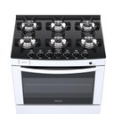 Ver imagem 2 de FOGAO 6 BOCAS VENAX DELPLUS VITREO BL BRANCO GAS GLP