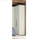 Ver imagem 5 de Guarda Roupa 2 Portas 3 Gavetas Predileto Branco/Areia HP