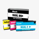 Ver imagem 1 de Cartucho de Tinta Compatível 951xl Amarelo Cn048al Officejet 251dw 20 Ml