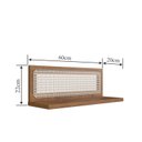 Ver imagem 3 de Prateleira 60cm em Palhinha Origem