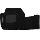 Ver imagem 1 de Jogo de Tapete Automotivo Carpete Hyundai Elantra 2010 À 2018 Soft Logo Bordado Preto 5 Peças S/m So