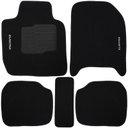 Ver imagem 3 de Jogo de Tapete Automotivo Carpete Hyundai Elantra 2010 À 2018 Soft Logo Bordado Preto 5 Peças S/m So