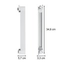 Ver imagem 5 de Luminária Led Pontual Difusa 20w 3000k P/ Trilho Eletrificado Ds7205 Delis St3057-branco