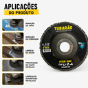 Ver imagem 6 de Kit 4 Strip Disc Disco Remover Tinta Verniz Ferrugem Tubarão