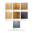 Ver imagem 7 de Balcão Buffet de Madeira Maciça 3 Gavetas e 3 Portas com Tela Rattan Natural Prime Wood:capuccino