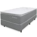 Ver imagem 1 de Cama Box Solteirão Colchão Molas Ensacadas com Pillow Top Extra Conforto 97x203x72cm - Bf Colchões