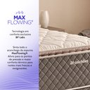 Ver mais imagens de Cama Box Solteirão Colchão Molas Ensacadas com Pillow Top Extra Conforto 97x203x72cm - Bf Colchões