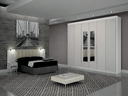 Ver imagem 1 de Dormitorio Casal Ripado 2PÇS 6 Portas Verona - Arbo Design