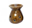 Ver imagem 1 de Aromatizador Recho Cerâmica Marrom Vela Aromaterapia Estrela