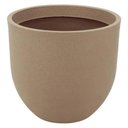 Ver imagem 1 de Vaso Grande para Plantas 54cm Tramontina Laos em Polietileno Reciclável Granito Areia Decoração