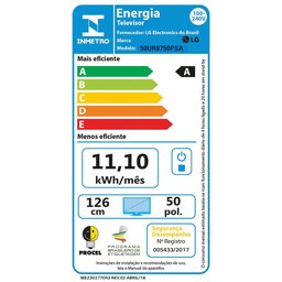 Smart TV 50 4K LG UHD ThinQ AI Alexa Google Assistente 50UR8750PSA - 8