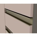 Ver mais imagens de Kit de Cozinha 6 Peças Connect (2 Aéreos+2balcões+1 Aneleiro+1complemento) Cpt95 Duna/cristal -