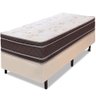 Cama Box Colchão Solteiro 100% Espuma Dupla Face Antialérgico 88x188x56cm - Bf Colchões - 1