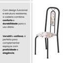 Ver mais imagens de Conjunto de Mesa Tubular 100cm x 60cm Tampo em MDF com 4 Cadeiras Lívia Preto