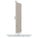 Ver imagem 5 de Módulo 45x180 1 Porta 3 Gavetas Frame CabeCasa MadeiraOriginals