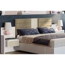 Ver imagem 1 de Painel Cama Box Madeirado Casal/queen G290 C/ 2 Gavetas Branco - Kappesberg